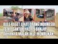 Download Lagu BANJIR CORE! Bule Kagum Lihat Orang Indonesia Tetap Santuy Saat Hadapi Banjir