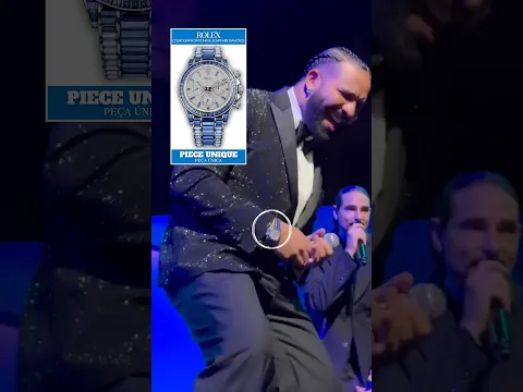 Drake comemora seus 40 anos usando um Rolex que só existe para ele 🥶⌚️