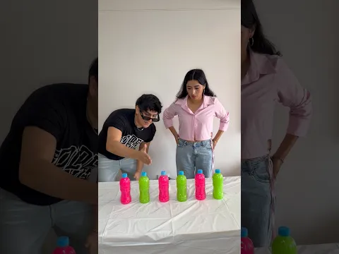 ORDENA LAS BOTELLAS POR COLOR