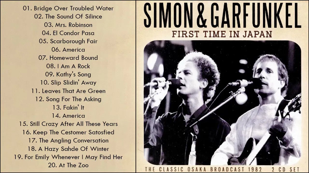 Simon & Garfunkel Greatest Hits 2021 - Simon & Garfunkel Best Songs Collection - Classic Folk Music