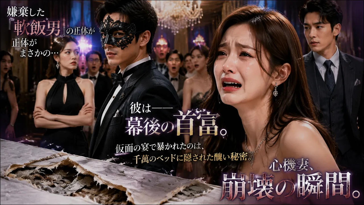 [Japanese Dubbed] The husband she looked down on as a "gigolo" and divorced is actually a billion... poster