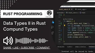Data Types in Rust II - Tutorial