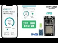 IoT Battery Status Monitoring System Using ESP32 Arduino IoT Cloud