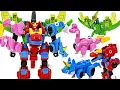 4-eenheid robot GoGoKing verscheen! Dinosaurus Expeditie Team GogoDino! | DuDuPopTOY