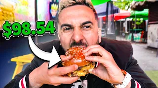 חי כל היום על האוכל הכי טעים ויקר בלונדון סושי מבשר ואגיו אכלתי תמנון 