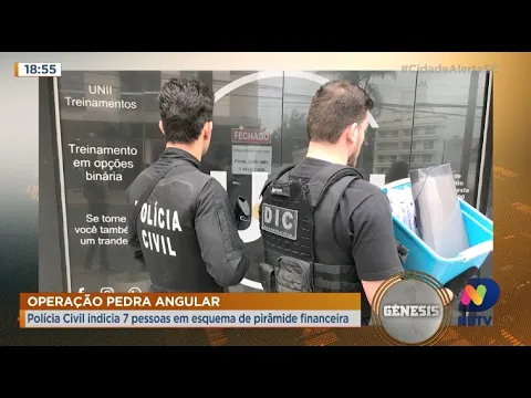 Polícia indicia 7 pessoas por esquema de pirâmide financeira em SC