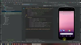 Create Project Android Tutorial for Begginer Hello World