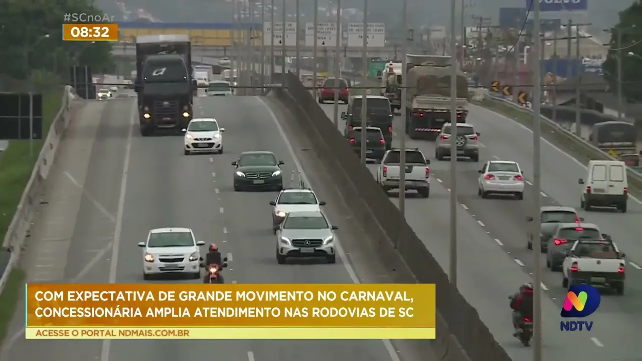 Fiscalização da rodovia que liga Curitiba a Florianópolis será intensificada no período de Carnaval