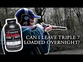 Can you leave Triple 7 Loaded overnight What about 7 Days Muzzleloader Hunting Myths Tested