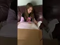 Sawyer unboxing her babeside reborn doll