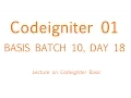 Codeigniter Bangla tutorial Part 01