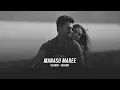 Manasu Maree (Slowed+Reverb)