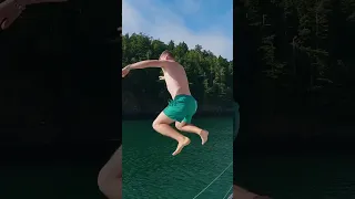 Swimming in 8 Degree Water in the San Juan Islands