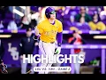 LSU Baseball Scores 27 Runs In Win Over VMI Highlights