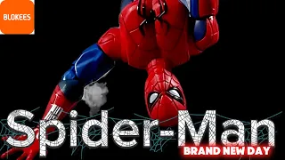 Looking for a Model kit to Build with the kids Blokees Spider-Man A Brand New Day
