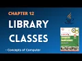 Library classes in Java Class 10th ICSE Wrapper Classes Concept of Computer