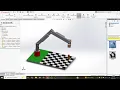 SolidWorks API-Based Robotic Pick-and-Place System