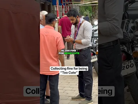 Collecting Fine For Weird Reasons 😵‍💫😂 #prank