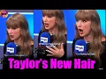 Download Lagu Taylor Swift GORGEOUS in her NEW Hair \u0026 Ring during 1st Radio Interview of TLOAS Release Night