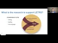 LETRS Awareness Launch