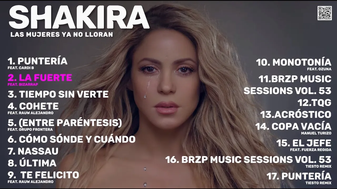 Shakira - Las Mujeres Ya No Lloran (Nuevo Álbum Completo)