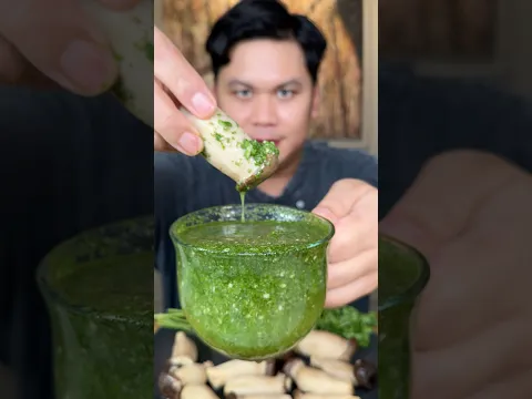jamur king oister dicelup saus thailand, segerr🤤