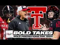2026 Texas Tech Football BOLD Predictions Hudson Time The 806 Red Raiders To Make History Again