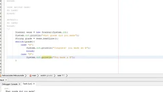Java for absolute beginners 10 - Switch Statement
