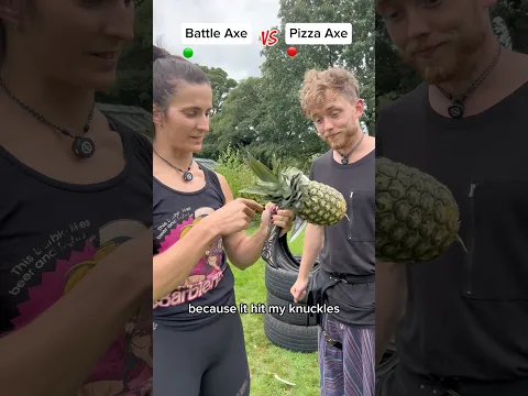 Husband vs Wife Axe Off