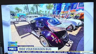 VW Bug is famous and on TV Florida Car Show FLCarShow Com