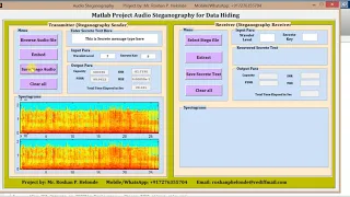 Audio Steganography using Matlab Project Code