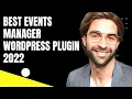 Events Manager Plugin in WordPress 2022 Events Calendar Plugin in WordPress