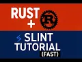 Build a Rust Slint GUI FAST Tutorial