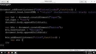 Learning Programming with Javascript - Text Shuffling Basic Encryption