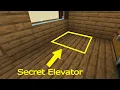 Secret Minecraft Elevator Tutorial