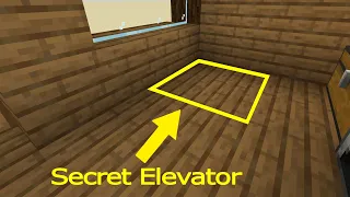 Secret Minecraft Elevator Tutorial