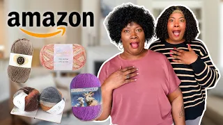 I Brought My Mom to Judge My Amazon Yarn Haul Yarn Snob Review