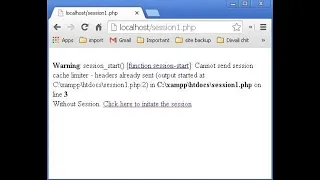 php warning session - start cannot send session cache limiter 100