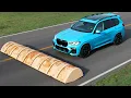 Download Lagu Cars vs Wooden Speed Bump Challenge #4 in BeamNG Drive!