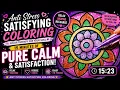 Coloring Page 1 From My Anti-Stress Mandala Coloring Book Bloom Blossom Relaxing Coloring ASMR
