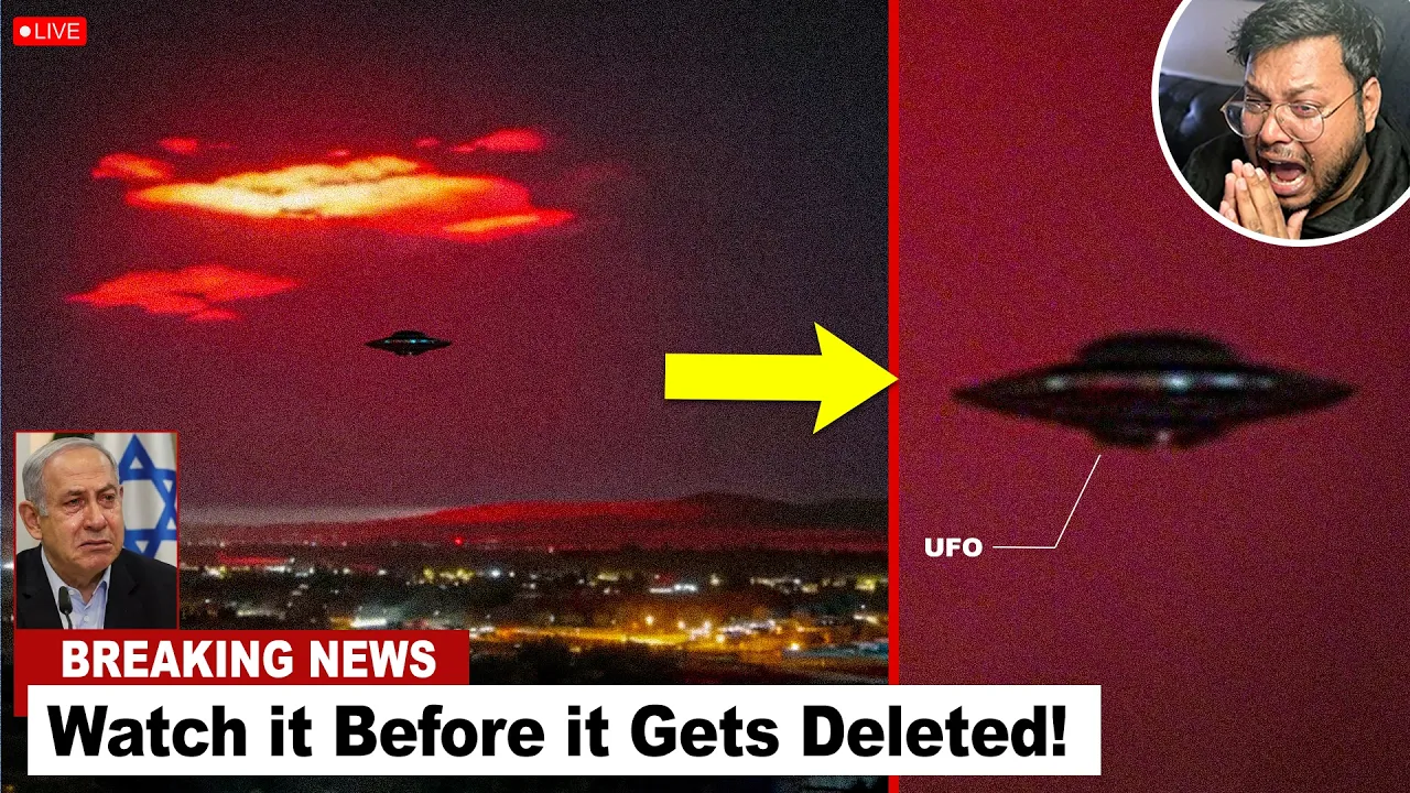 Massive UFO Makes Warning Signs Over Israel‼️UFO Sightings 2026