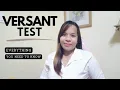 VERSANT Tips How to Pass the Versant Test Complete Guide