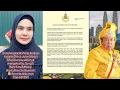 Download Lagu SULTAN SELANGOR TELAH BERTITAH..RAFIDAH IBRAHIM LUAH RASA GEMBIRA PERJUANGAN TIDAK SIA-SIA..