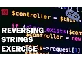 PHP How to reverse string