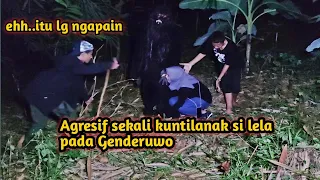 kuntilanak lela ktemu genderuwo si boy setelah di tonjok cempaka