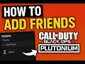 So addest du deine FREUNDE in BO2 Plutonium