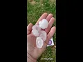 Ping pong to golf ball sized hail strikes Eagan Minnesota - May 9 2022