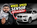 BMW X3 F25 Rear Wheel Speed Sensor Replacement