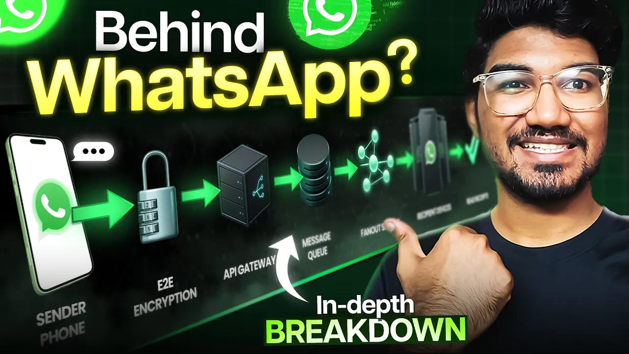 How Whatsapp works ? Whatsapp System Design | Tamil