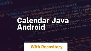 calendar java android